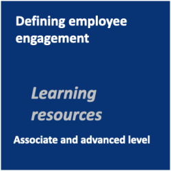 Defining employee engagement