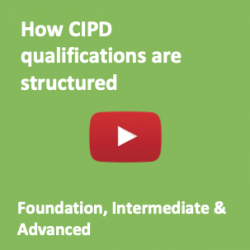 How CIPD qualifications are structured